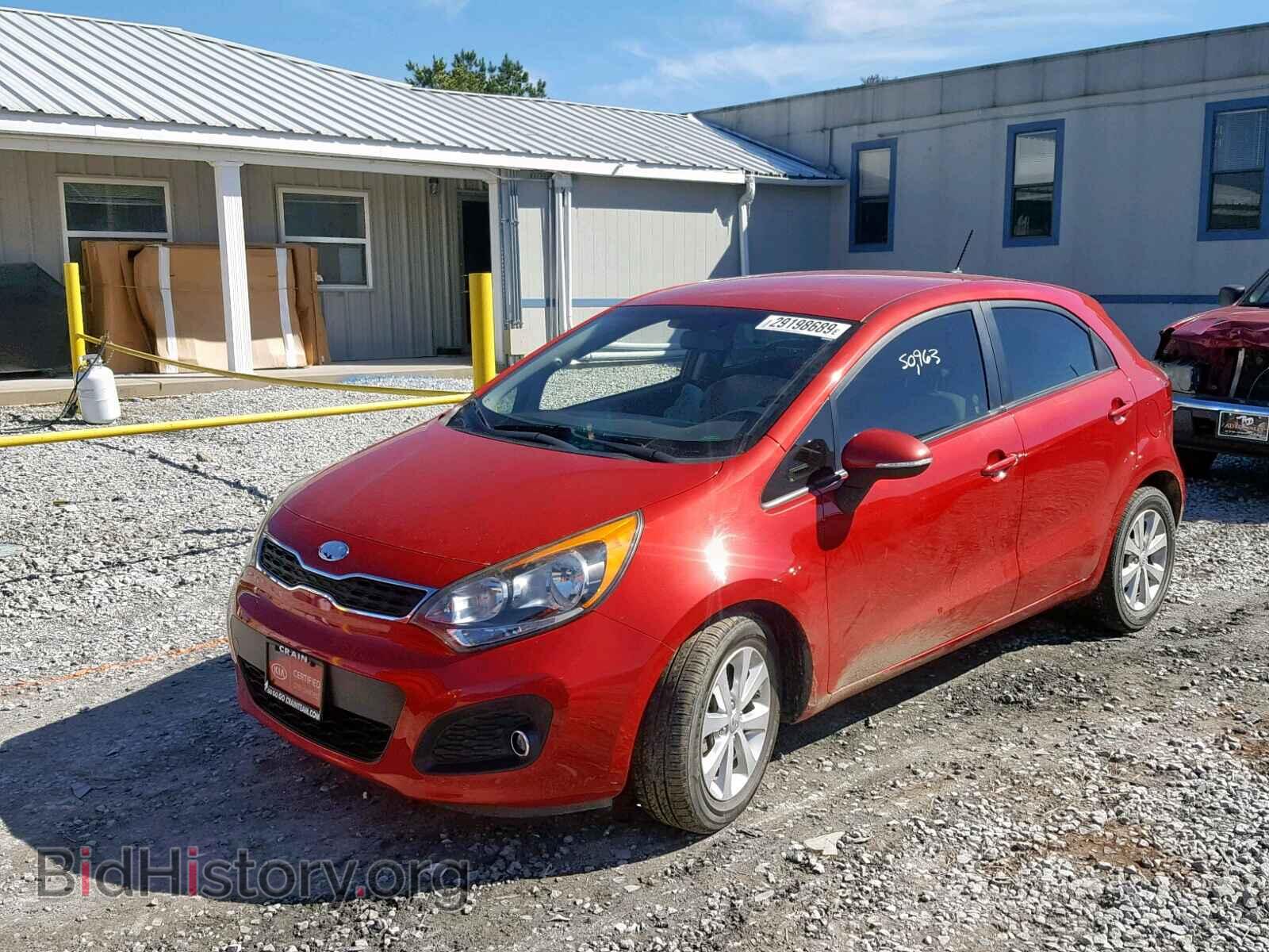2013 KIA RIO - VIN: KNADN5A32D6209944 - Фото 2