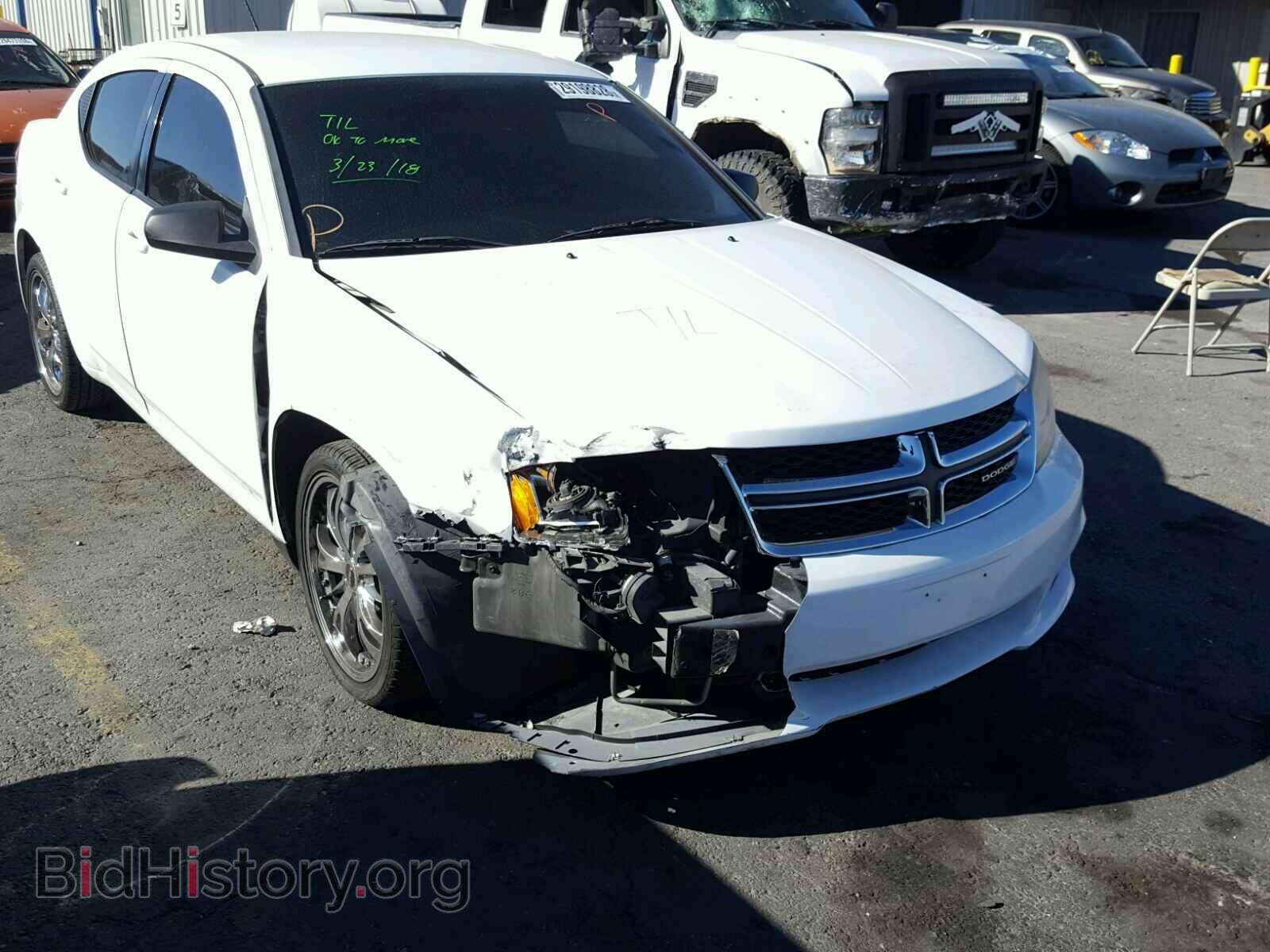 Фотография 1C3CDZAB3CN218094 - DODGE AVENGER 2012