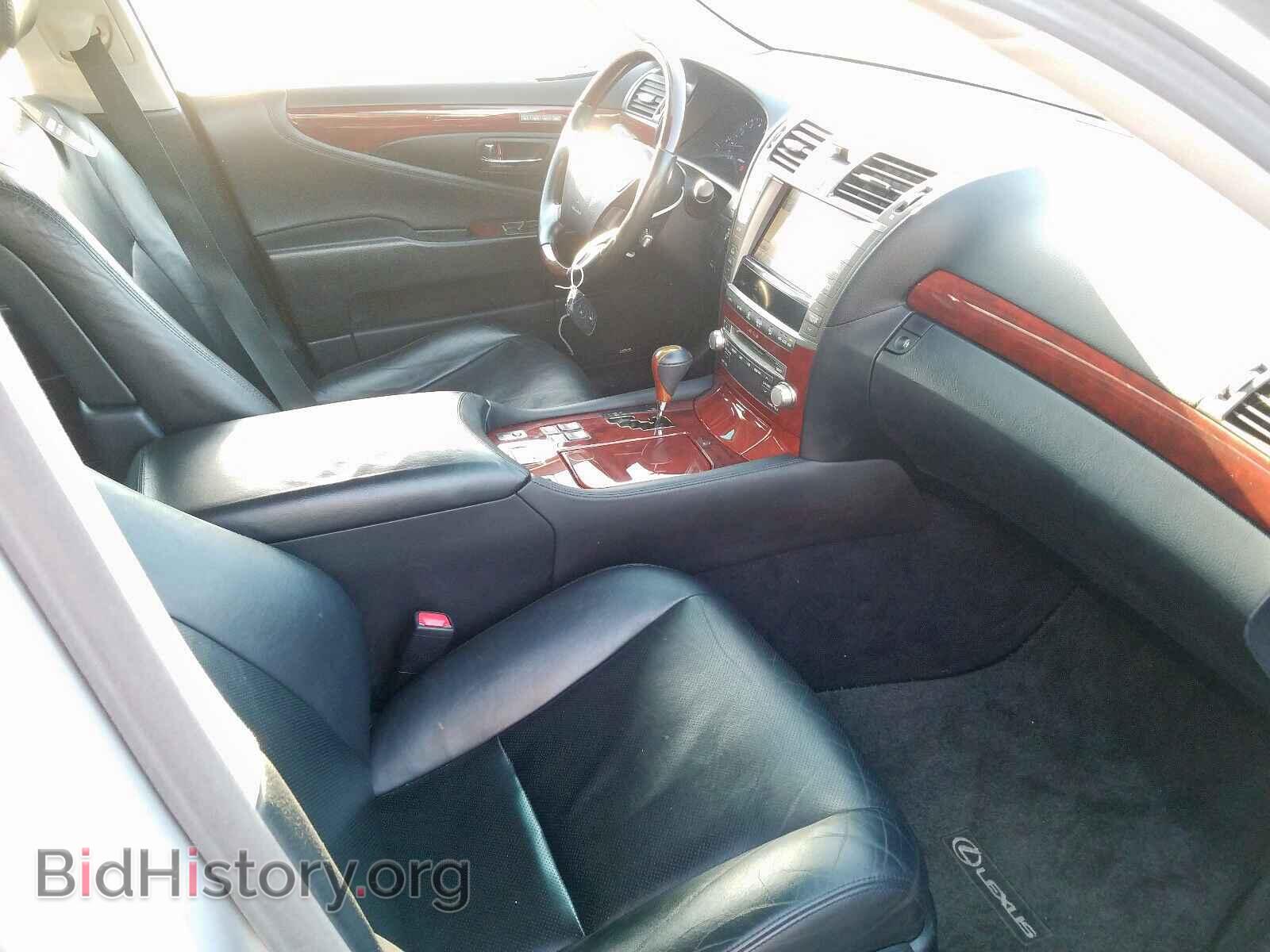 2010 LEXUS LS460 - VIN: JTHCL5EF2A5006870 - Фото 5