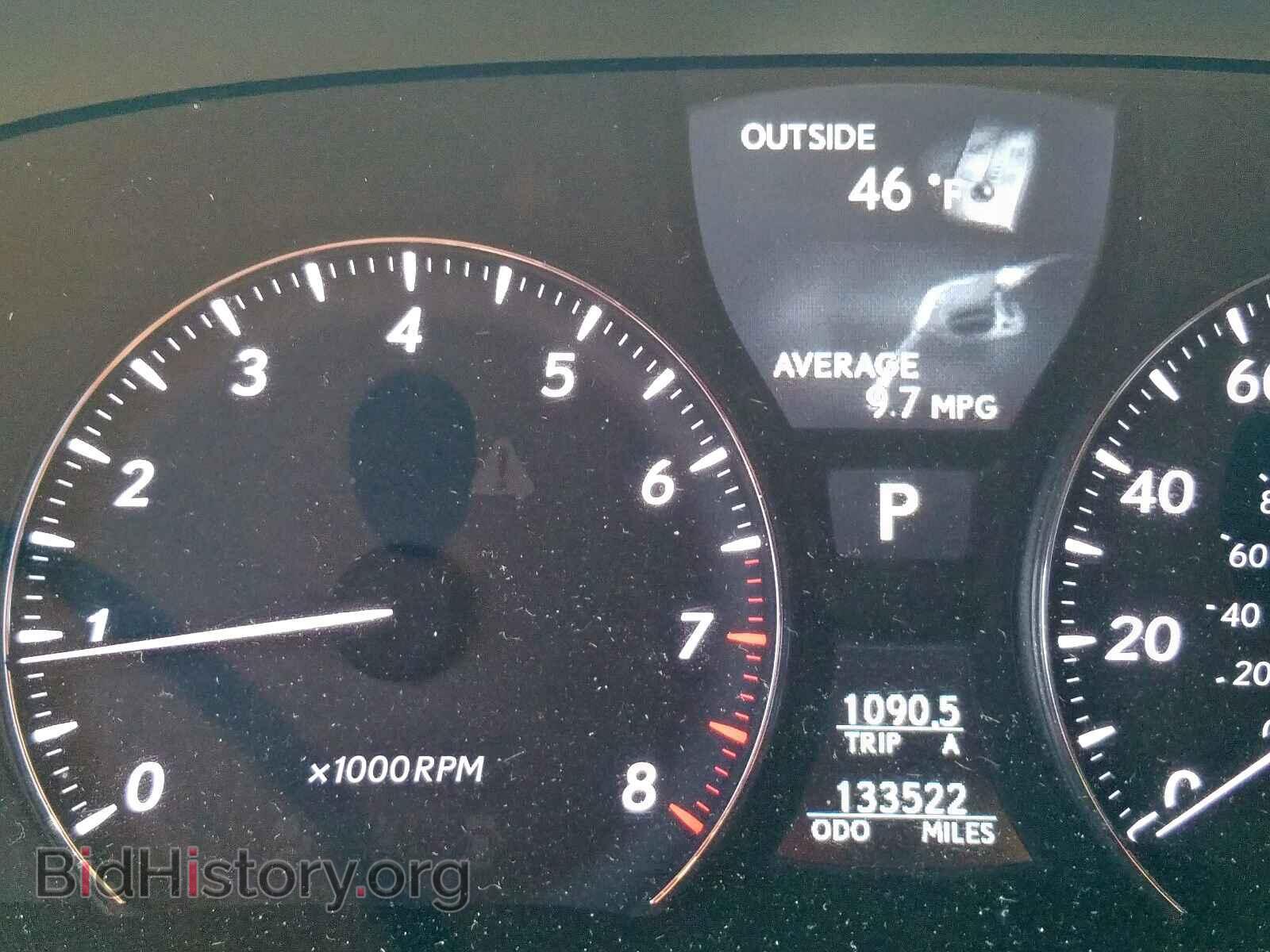 2010 LEXUS LS460 - VIN: JTHCL5EF2A5006870 - Фото 8