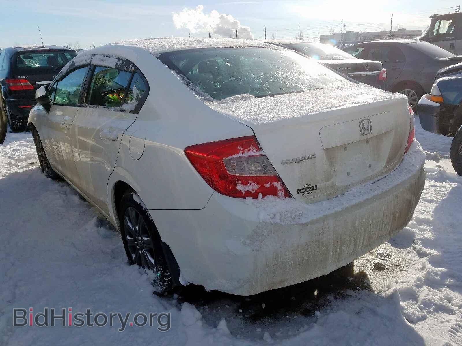 2012 HONDA CIVIC - VIN: 2HGFB2F48CH061074 - Фото 3