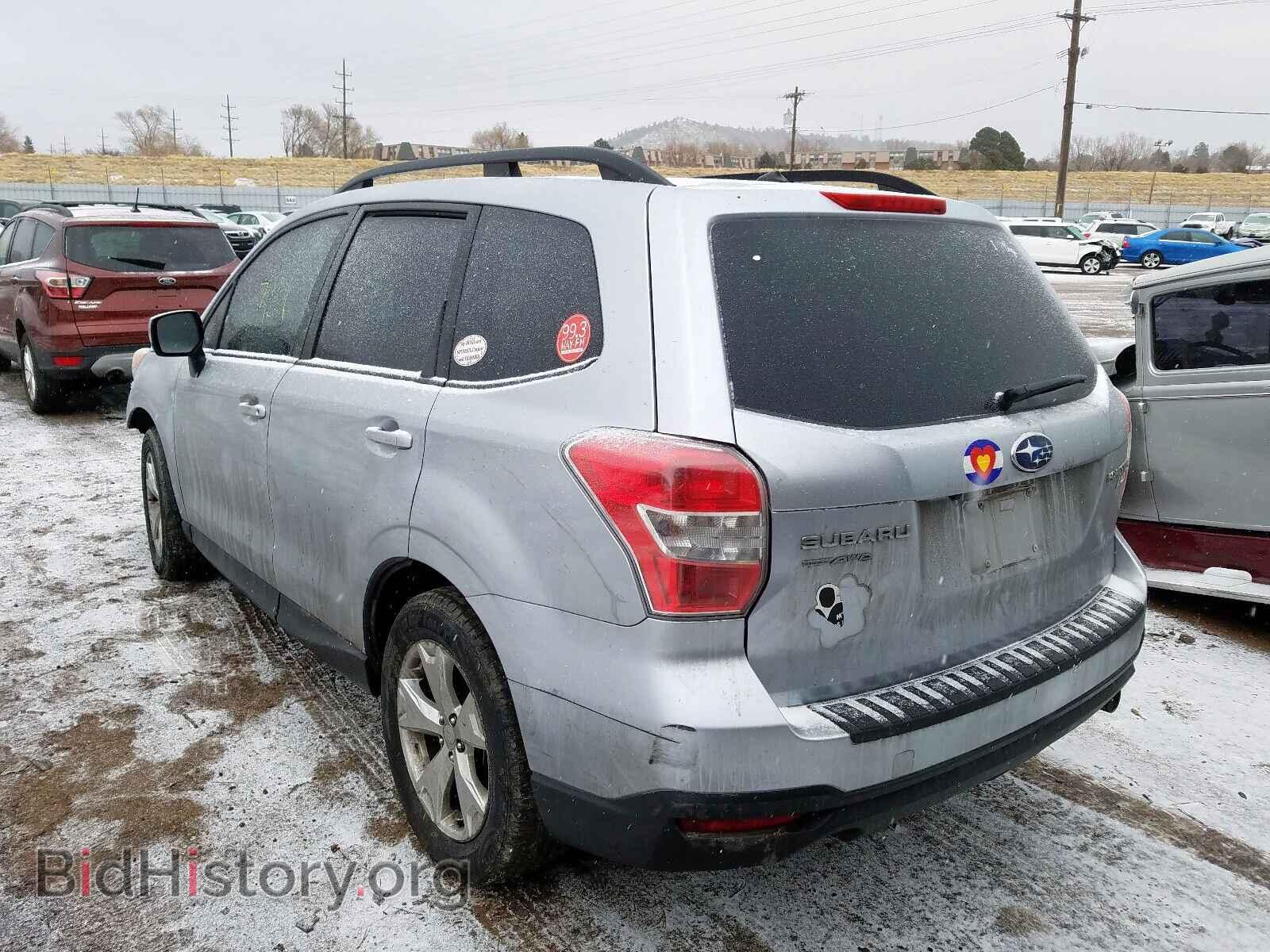 2015 SUBARU FORESTER - VIN: JF2SJADC5FH553481 - Фото 3
