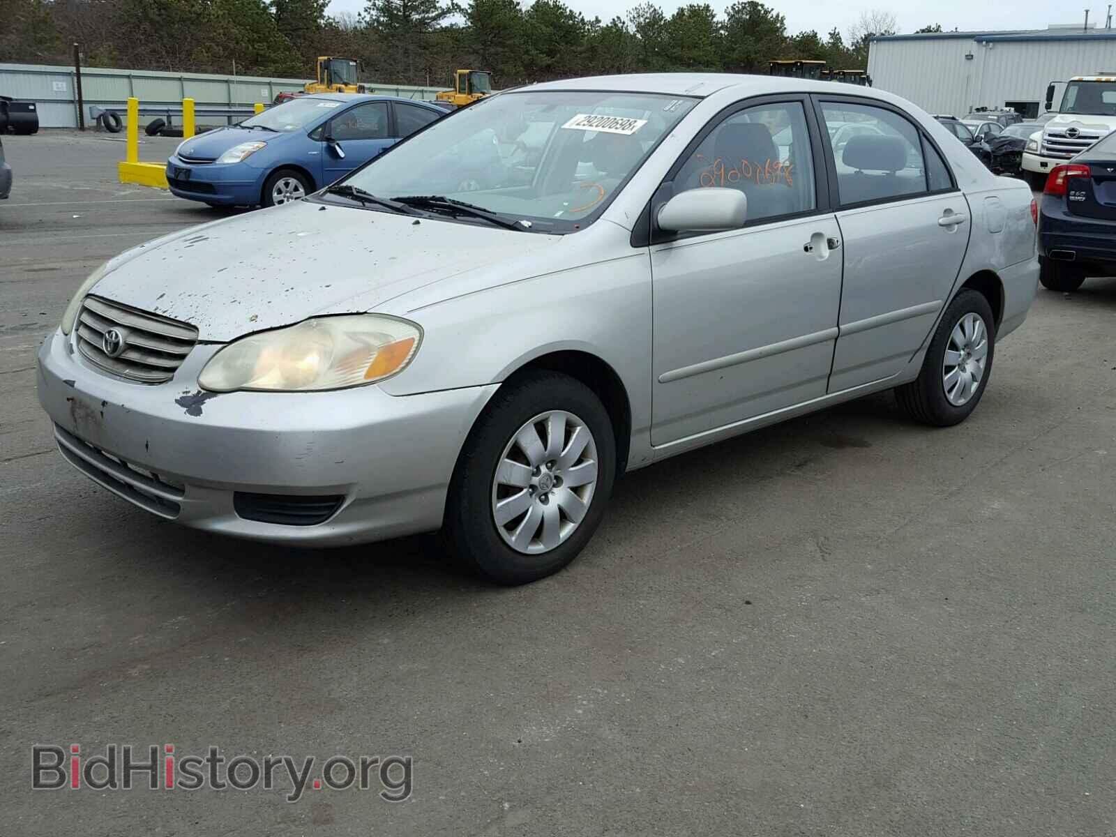 2003 TOYOTA COROLLA - VIN: 1NXBR32E23Z166375 - Фото 2