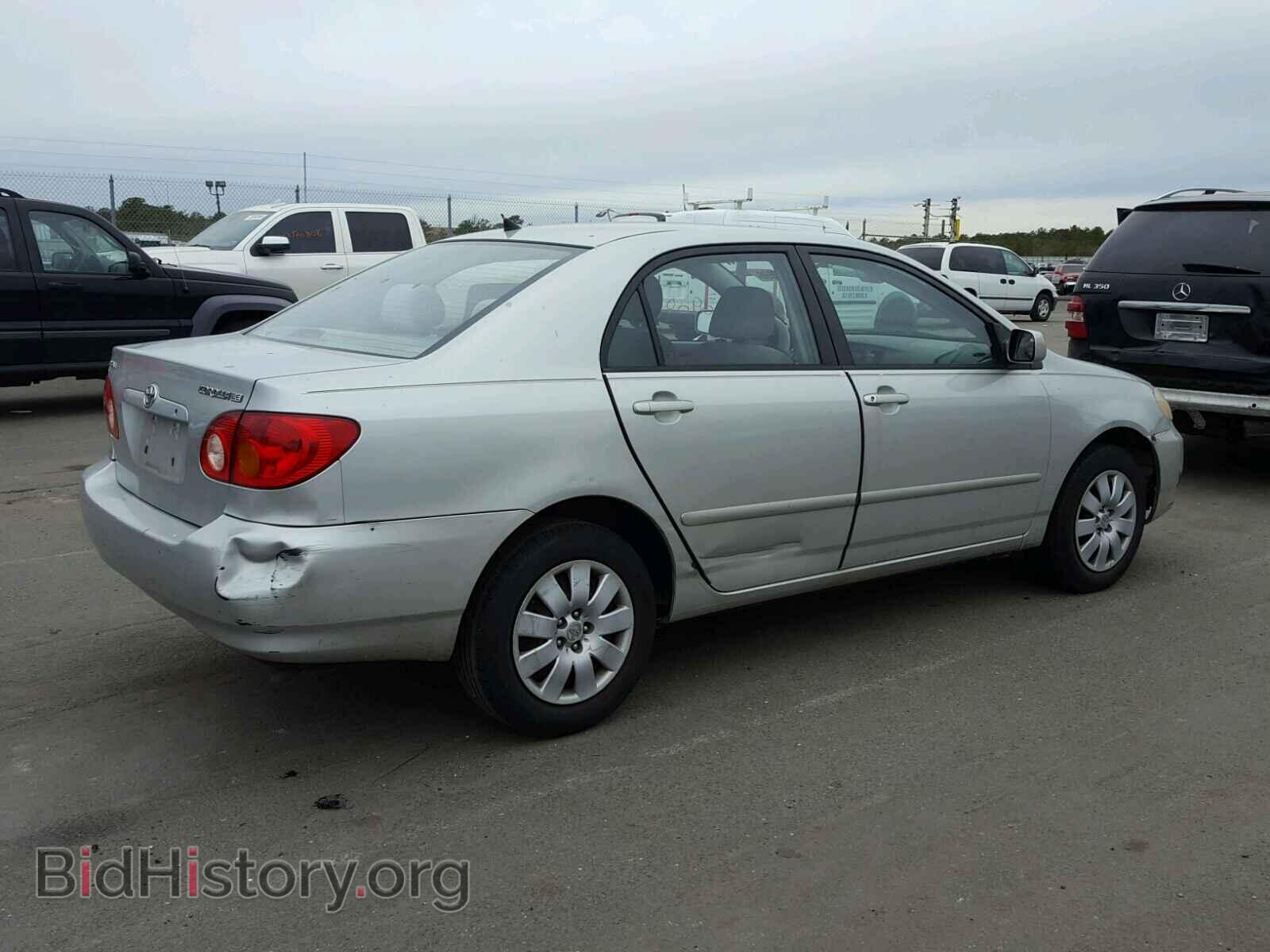 2003 TOYOTA COROLLA - VIN: 1NXBR32E23Z166375 - Фото 4