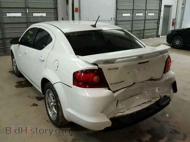 2012 DODGE AVENGER - VIN: 1C3CDZAB7CN109704 - Фото 3