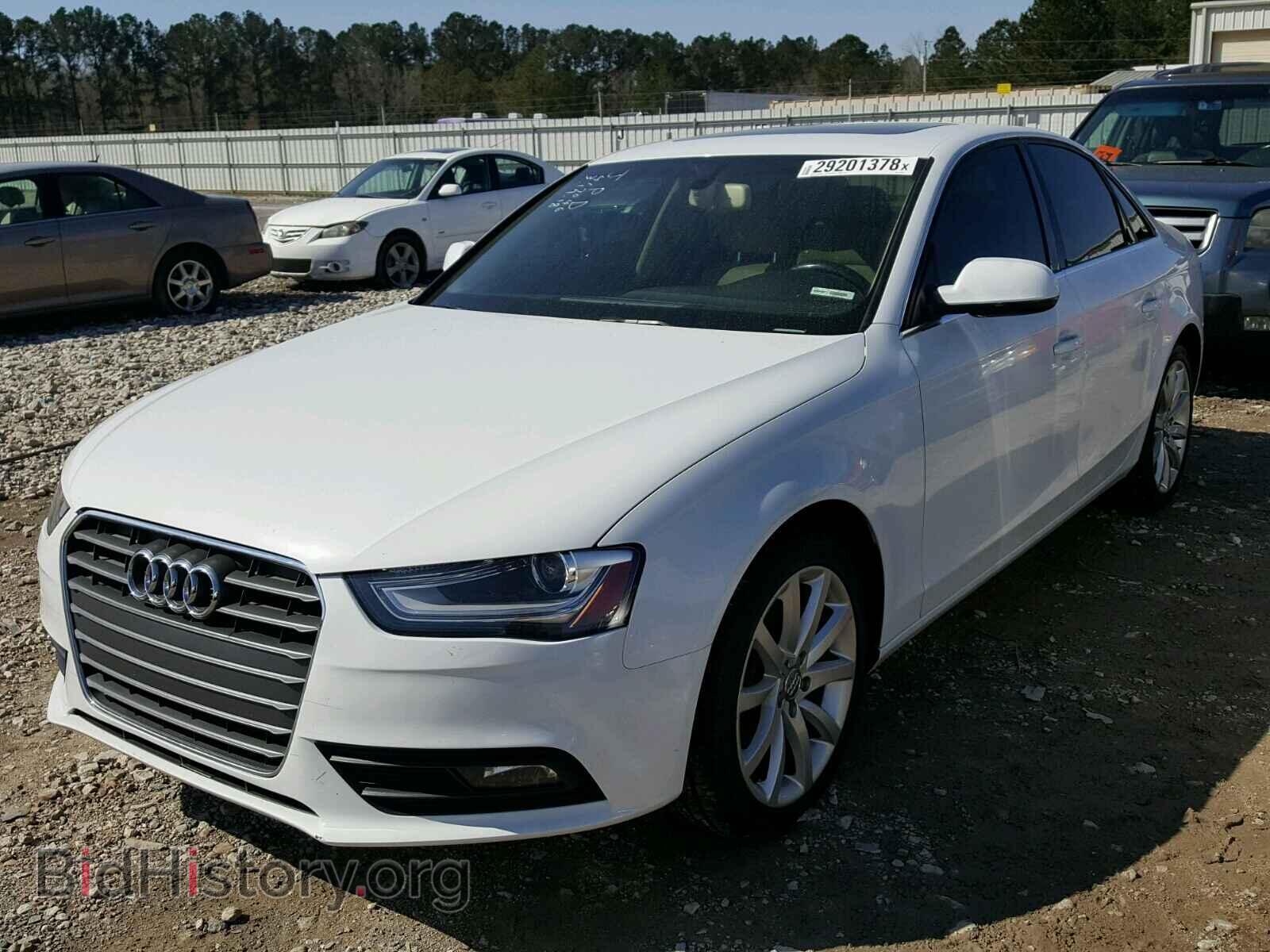 2013 AUDI A4 - VIN: WAUEFAFL0DN040998 - Фото 2