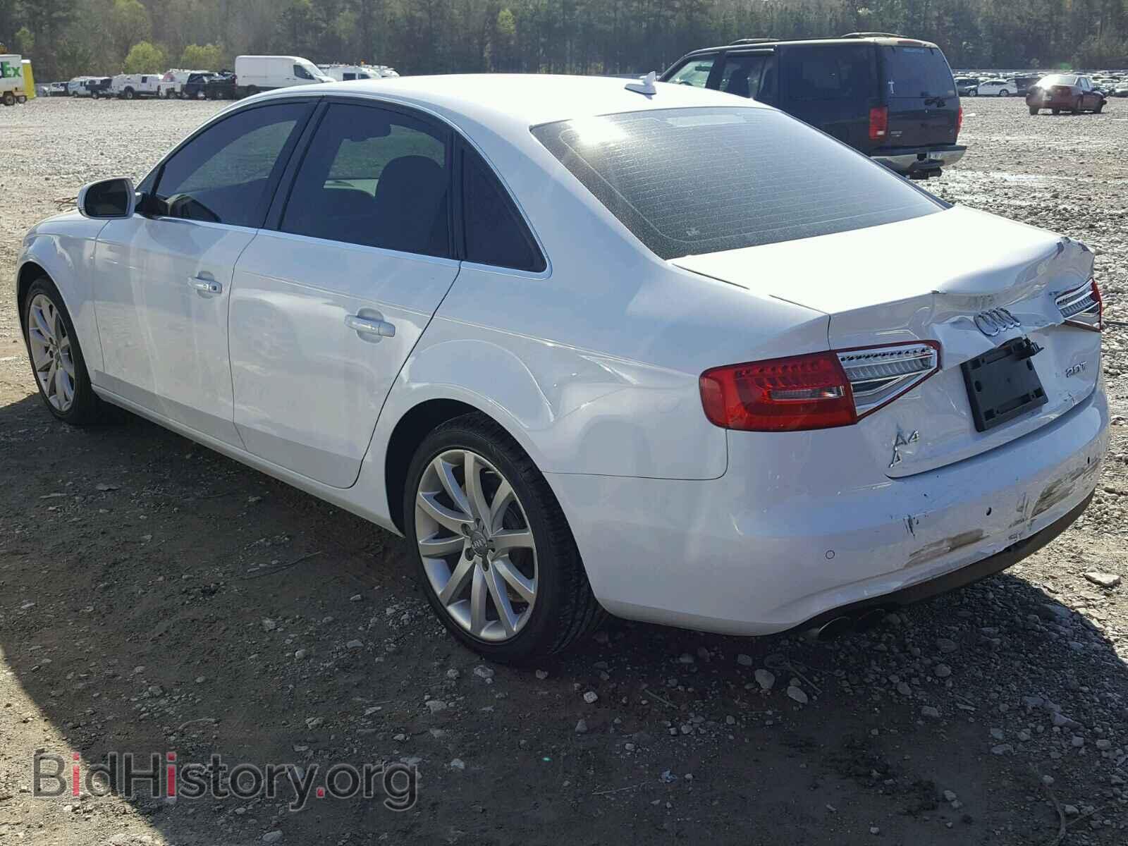 2013 AUDI A4 - VIN: WAUEFAFL0DN040998 - Фото 3