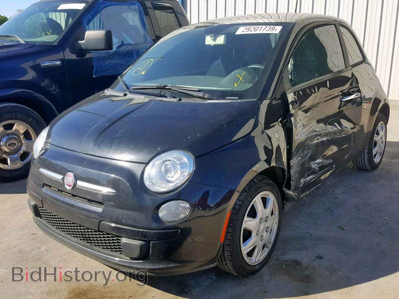 2012 FIAT 500 - VIN: 3C3CFFAR6CT352541 - Фото 2