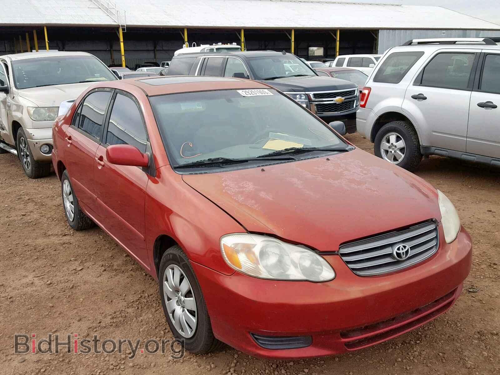 Photo 2T1BR32E83C130370 - TOYOTA COROLLA 2003