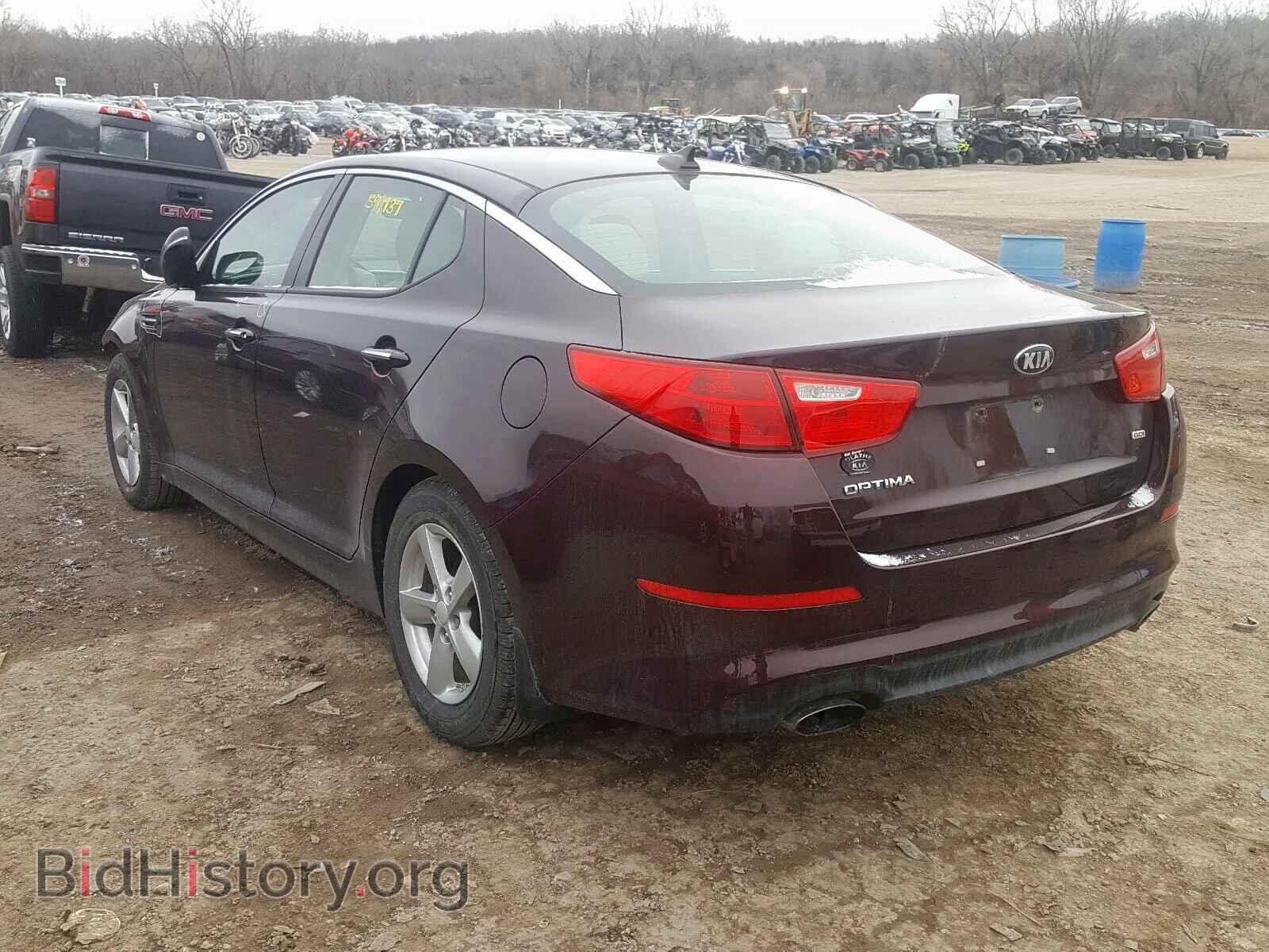 2015 KIA OPTIMA - VIN: 5XXGM4A71FG362027 - Фото 3