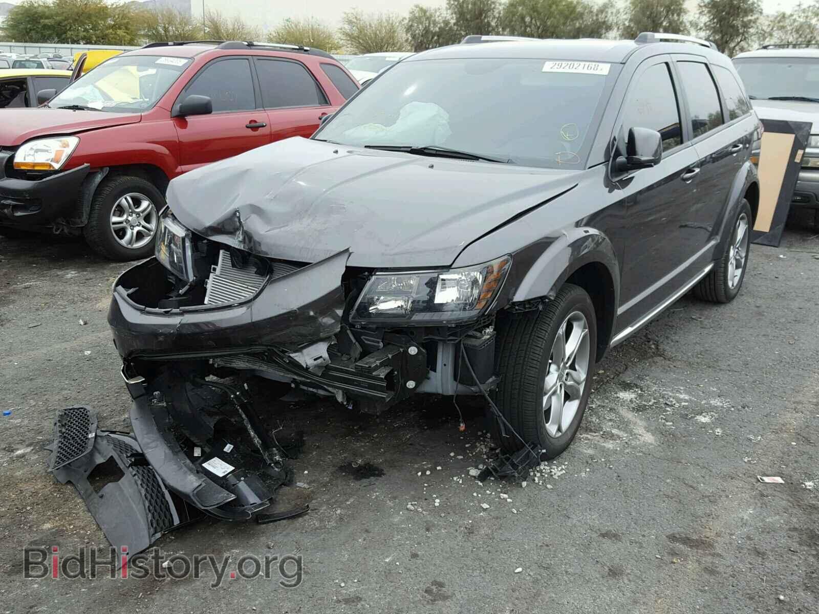 2017 DODGE JOURNEY - VIN: 3C4PDCGG0HT701935 - Фото 2