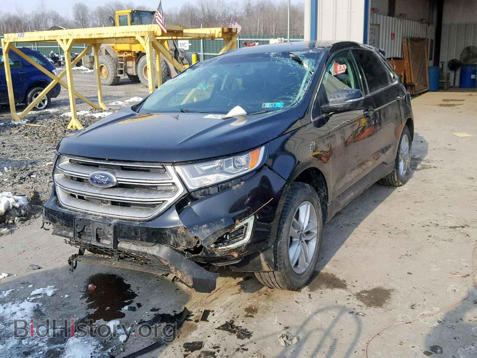 2015 FORD EDGE SEL - VIN: 2FMTK4J87FBB63458 - Photo 2