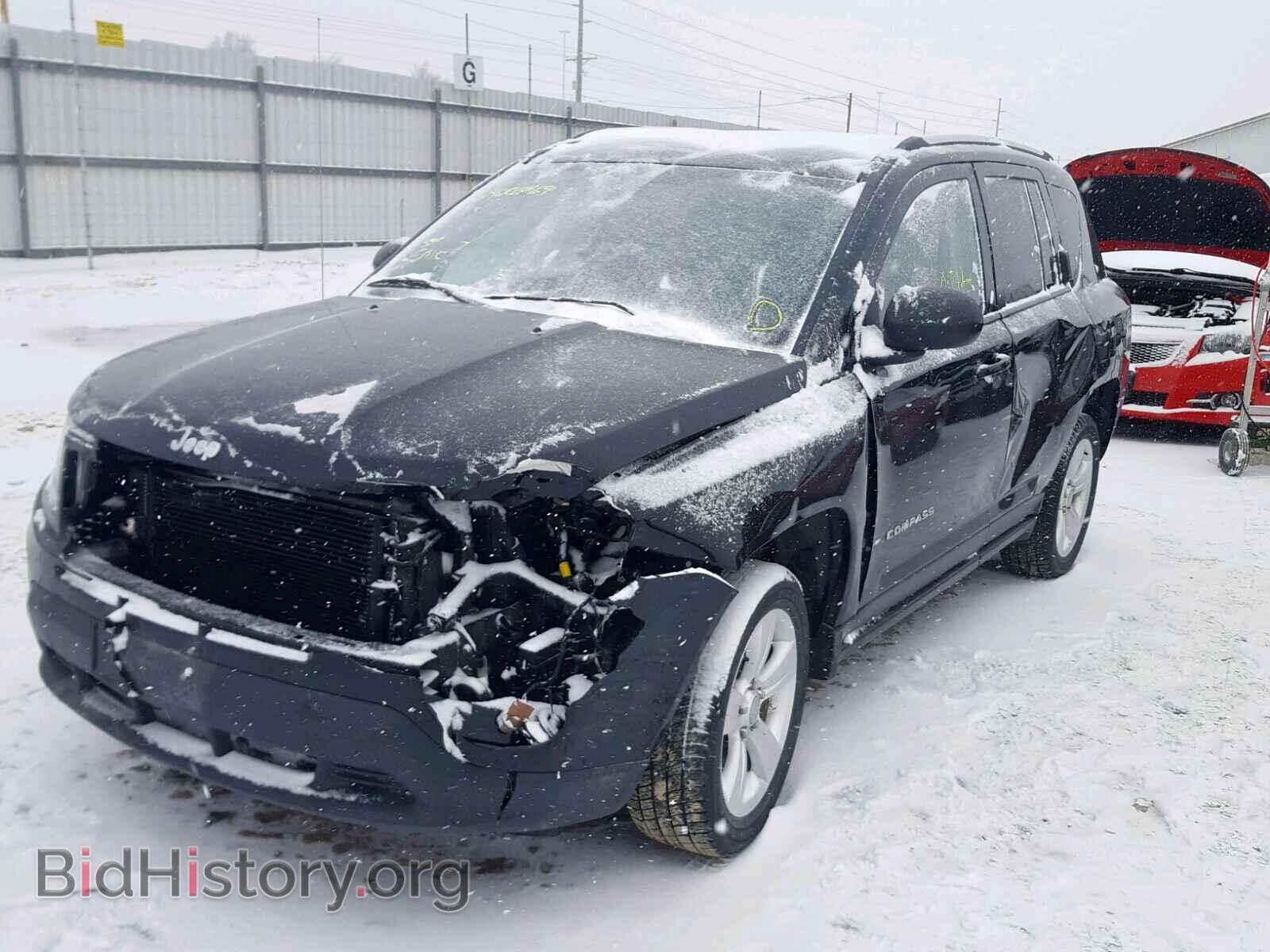 2014 JEEP COMPASS SP - VIN: 1C4NJCBA8ED504368 - Фото 2