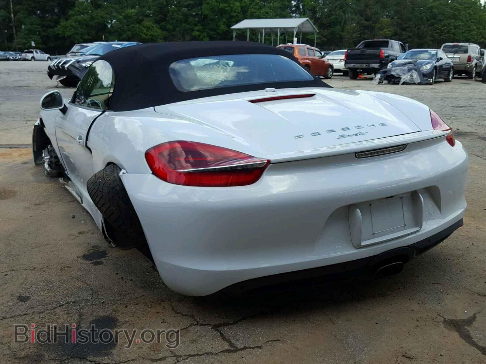 2015 PORSCHE BOXSTER - VIN: WP0CA2A87FS120532 - Фото 2