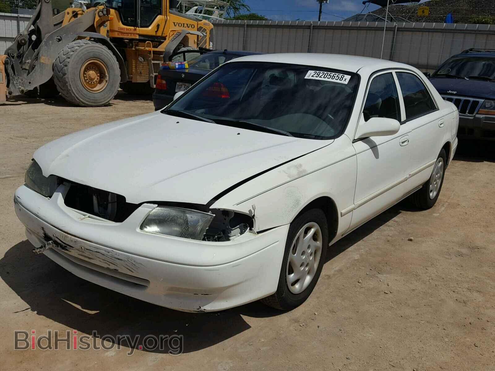 2002 MAZDA 626 - VIN: 1YVGF22D025293813 - Фото 2