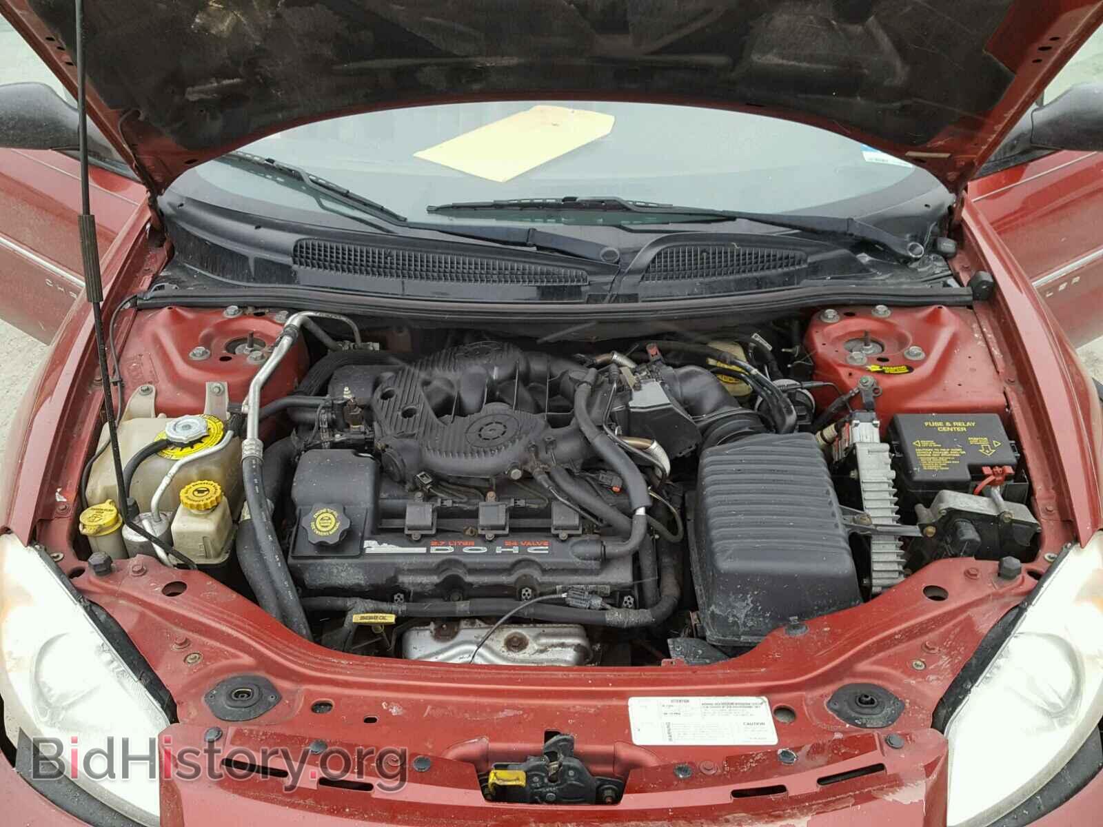 2001 CHRYSLER SEBRING - VIN: 1C3EL55U21N660233 - Фото 7
