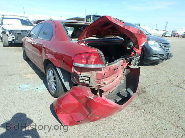 2003 CHRYSLER SEBRING - VIN: 1C3EL56RX3N525899 - Фото 3