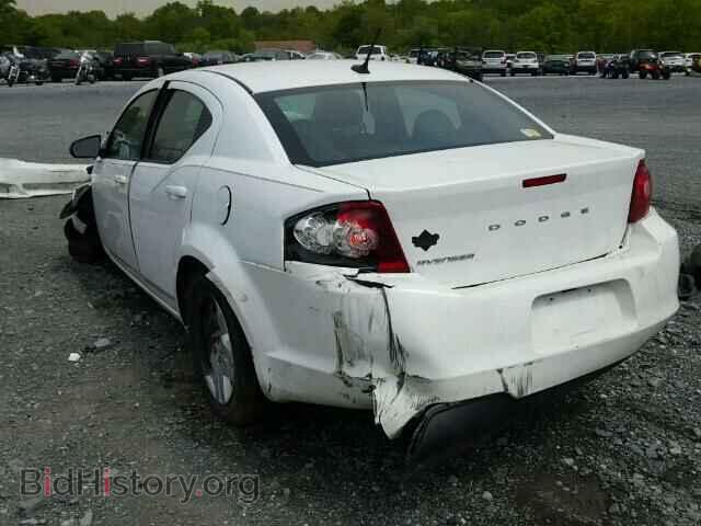 2012 DODGE AVENGER - VIN: 1C3CDZAB0CN182283 - Фото 3