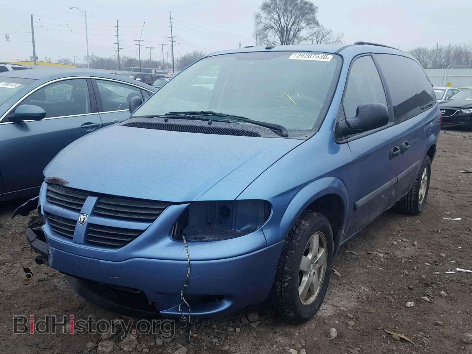 2007 DODGE CARAVAN - VIN: 1D4GP24R27B170859 - Фото 2