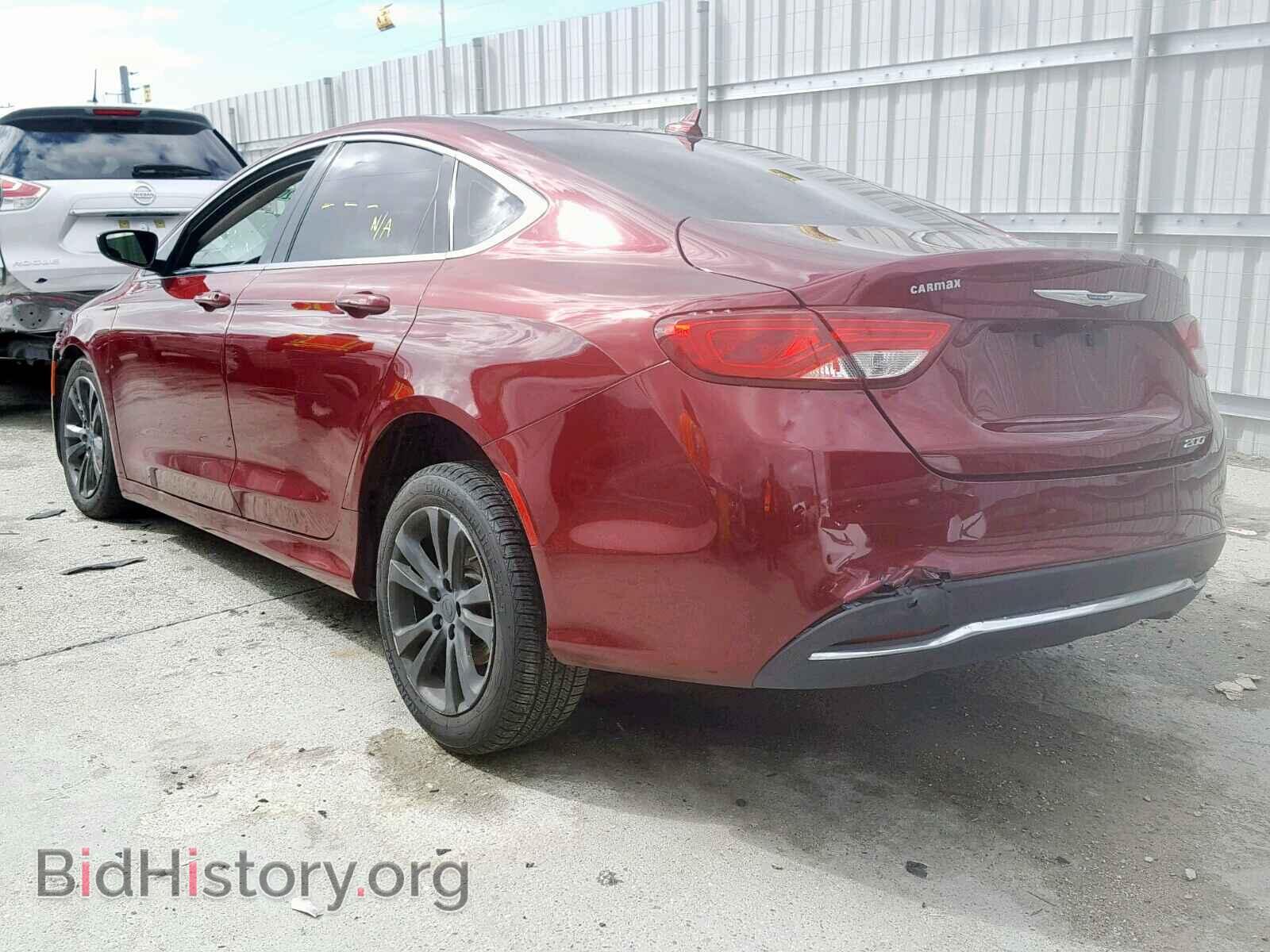 2016 CHRYSLER 200 - VIN: 1C3CCCAB7GN184070 - Фото 3
