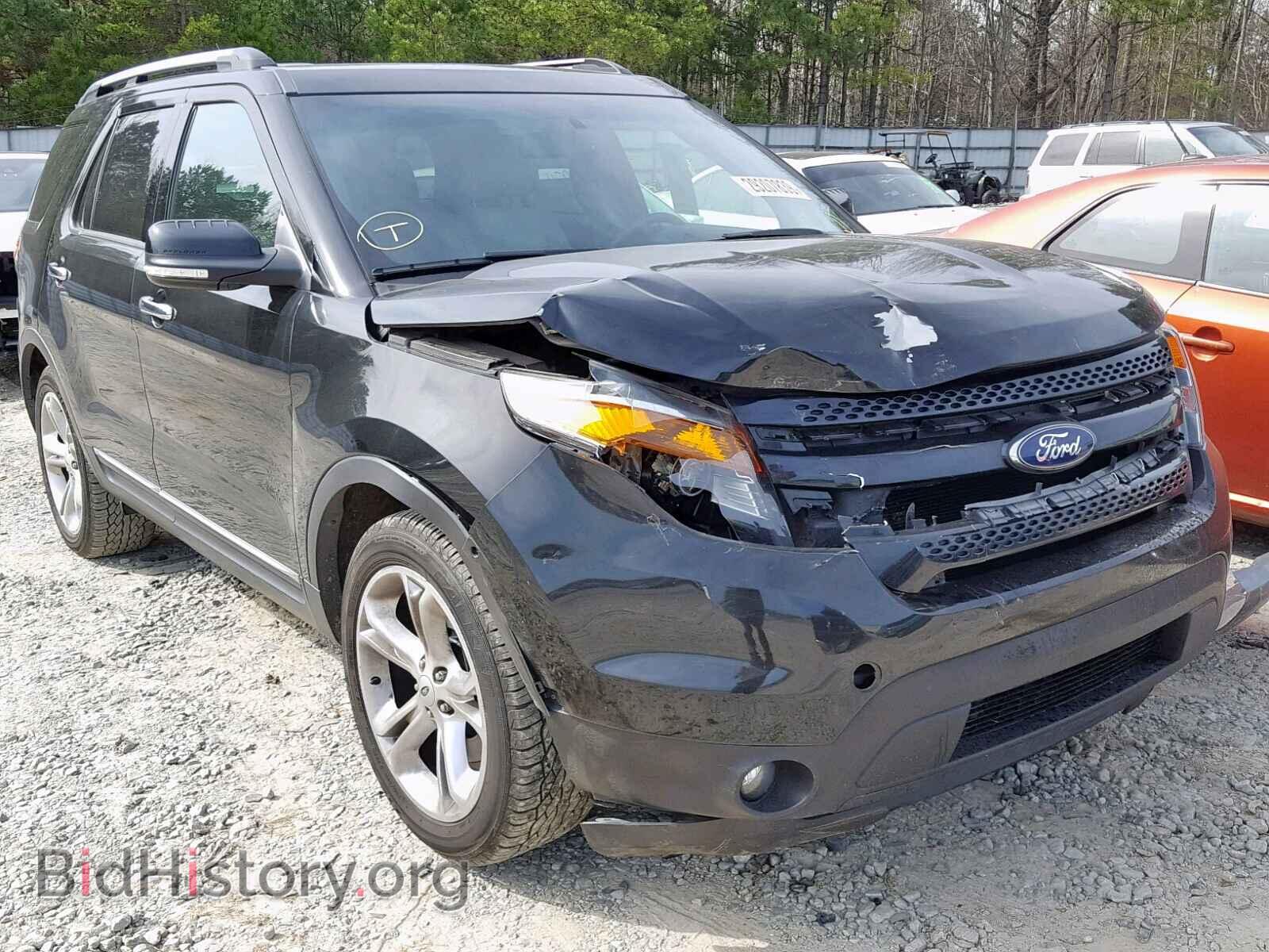 Photo 1FM5K7F85FGA20603 - FORD EXPLORER L 2015