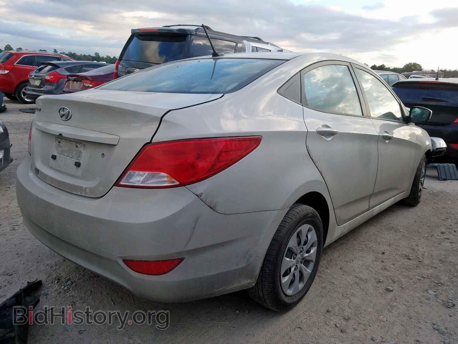2017 HYUNDAI ACCENT - VIN: KMHCT4AE8HU222002 - Фото 4