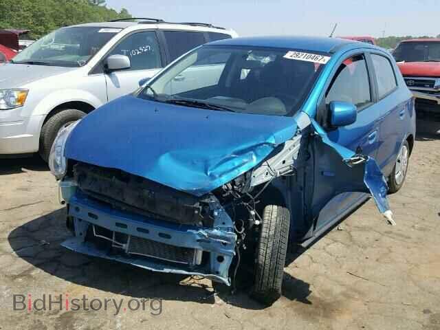 2015 MITSUBISHI MIRAGE - VIN: ML32A3HJ9FH058142 - Фото 2