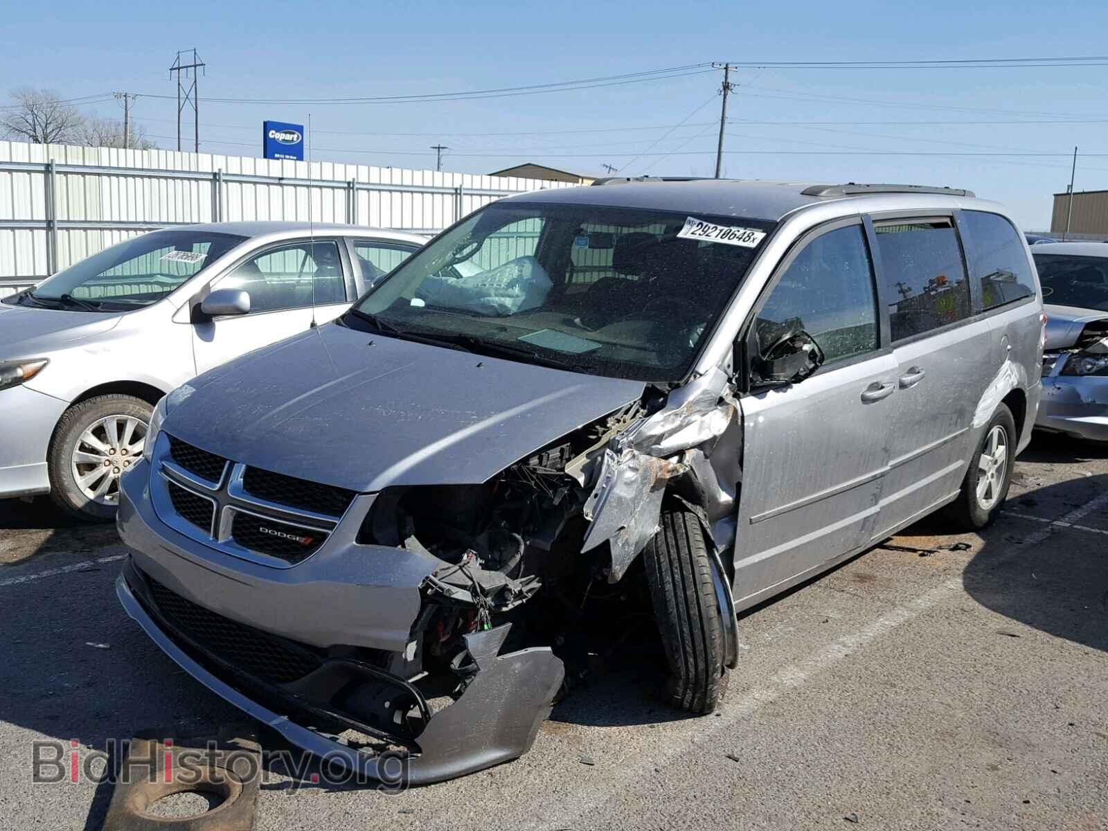 2013 DODGE CARAVAN - VIN: 2C4RDGCG9DR551469 - Фото 2