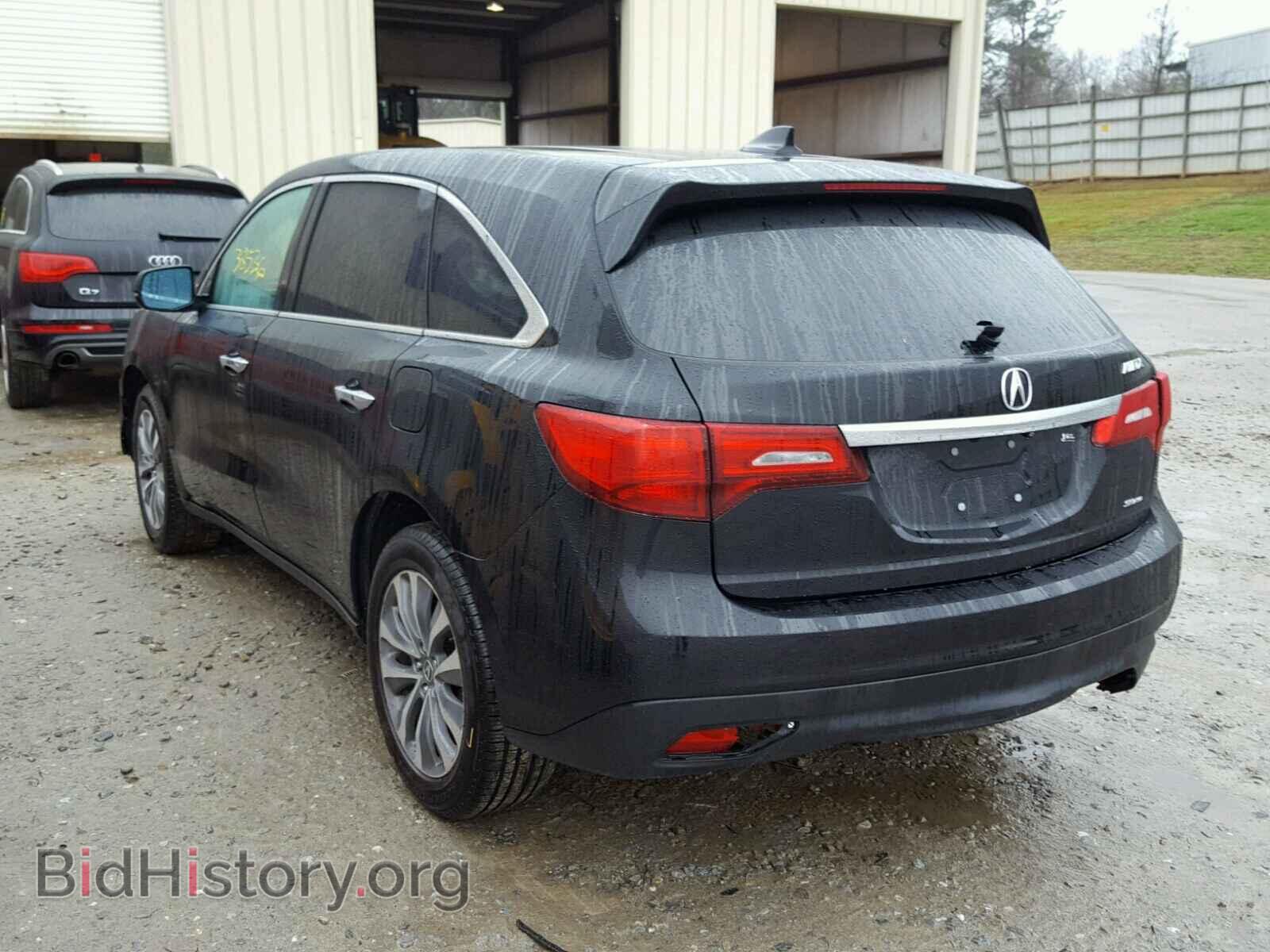 2014 ACURA MDX - VIN: 5FRYD4H41EB035563 - Фото 3