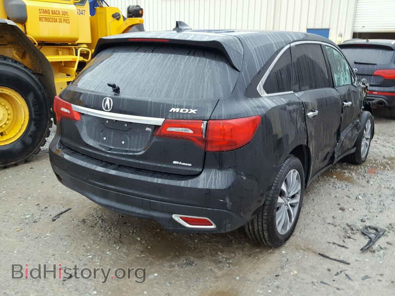 2014 ACURA MDX - VIN: 5FRYD4H41EB035563 - Фото 4