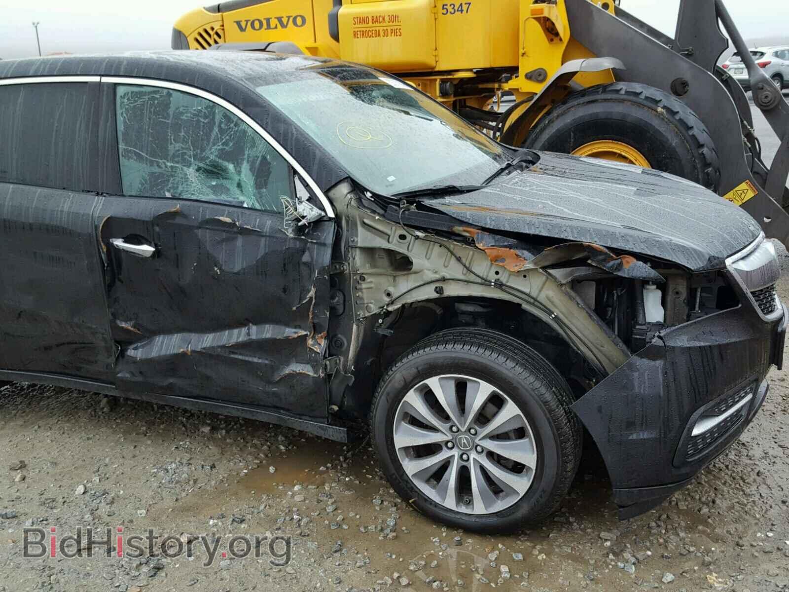 2014 ACURA MDX - VIN: 5FRYD4H41EB035563 - Фото 9