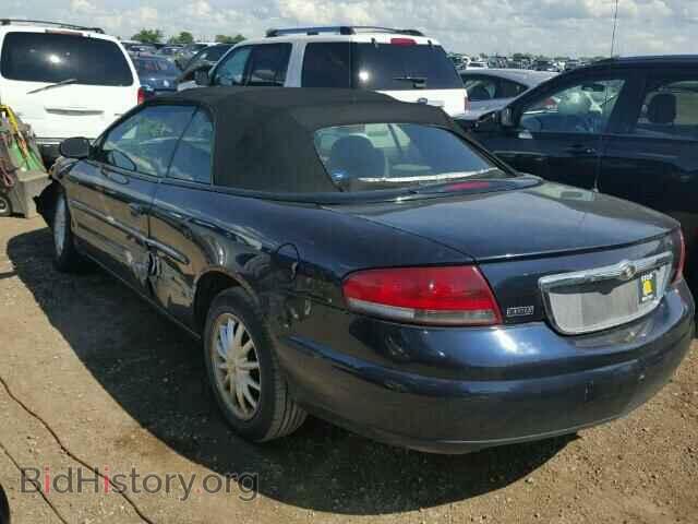 2001 CHRYSLER SEBRING - VIN: 1C3EL55U21N599059 - Фото 3