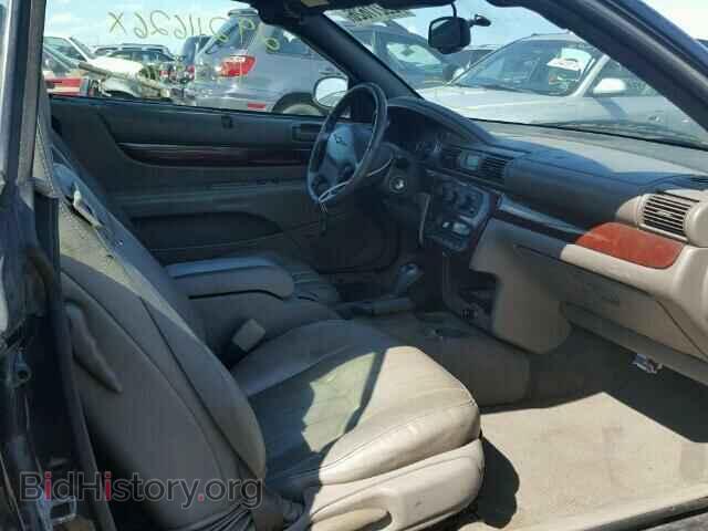 2001 CHRYSLER SEBRING - VIN: 1C3EL55U21N599059 - Фото 5