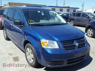 2010 Dodge CARAVAN Grand Cara, синий — VIN 2D4RN4DE8AR362920, Copart