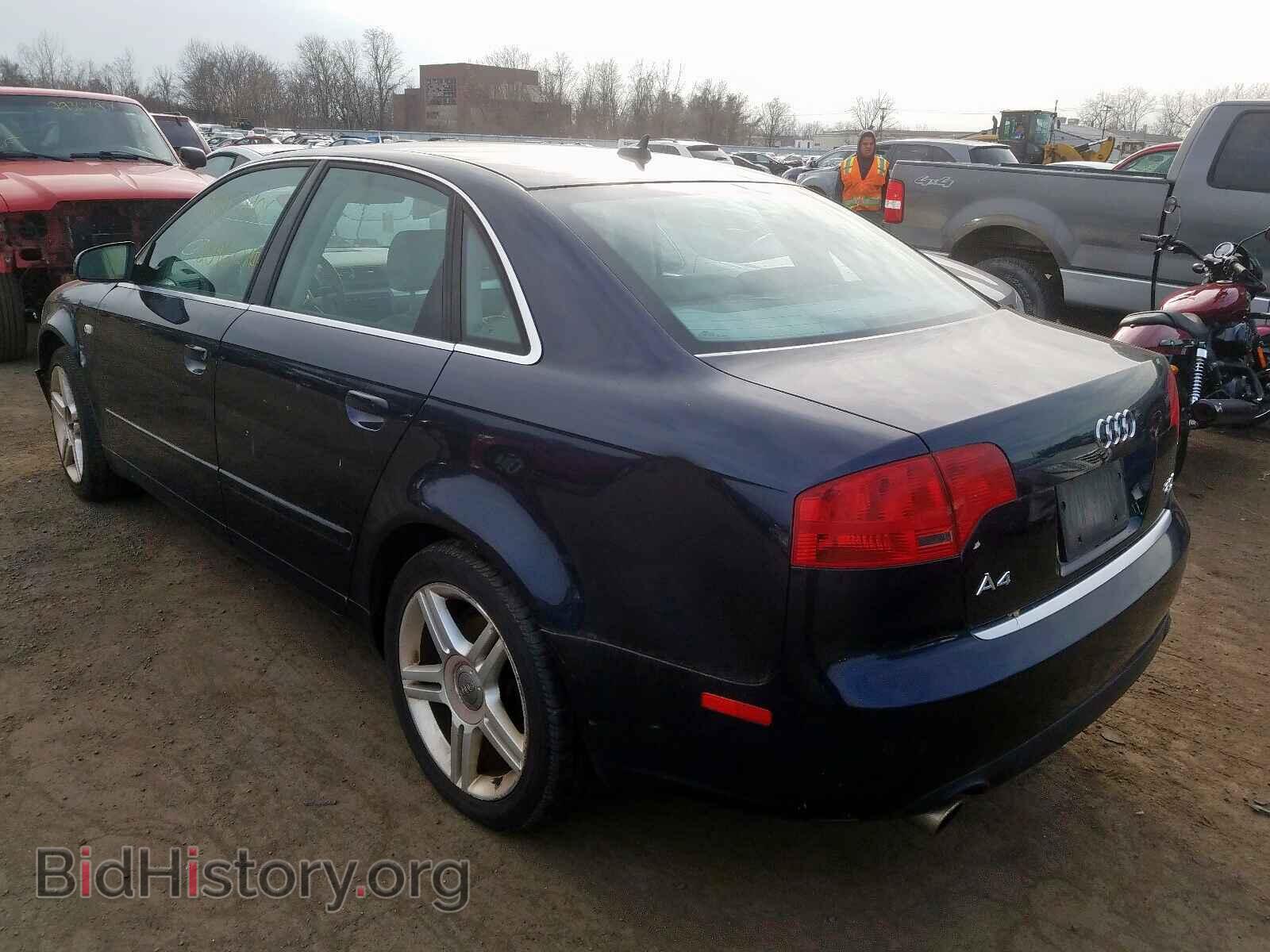 2007 AUDI A4 - VIN: WAUDF78E17A144330 - Фото 3