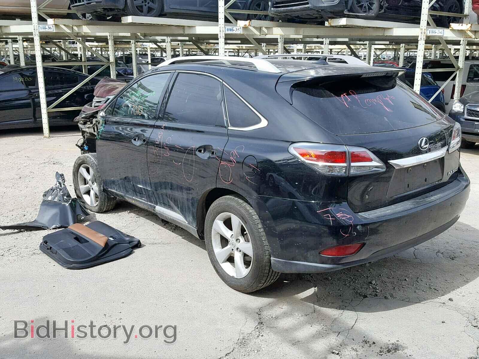 2013 LEXUS RX 350 - VIN: 2T2BK1BA0DC158800 - Фото 3