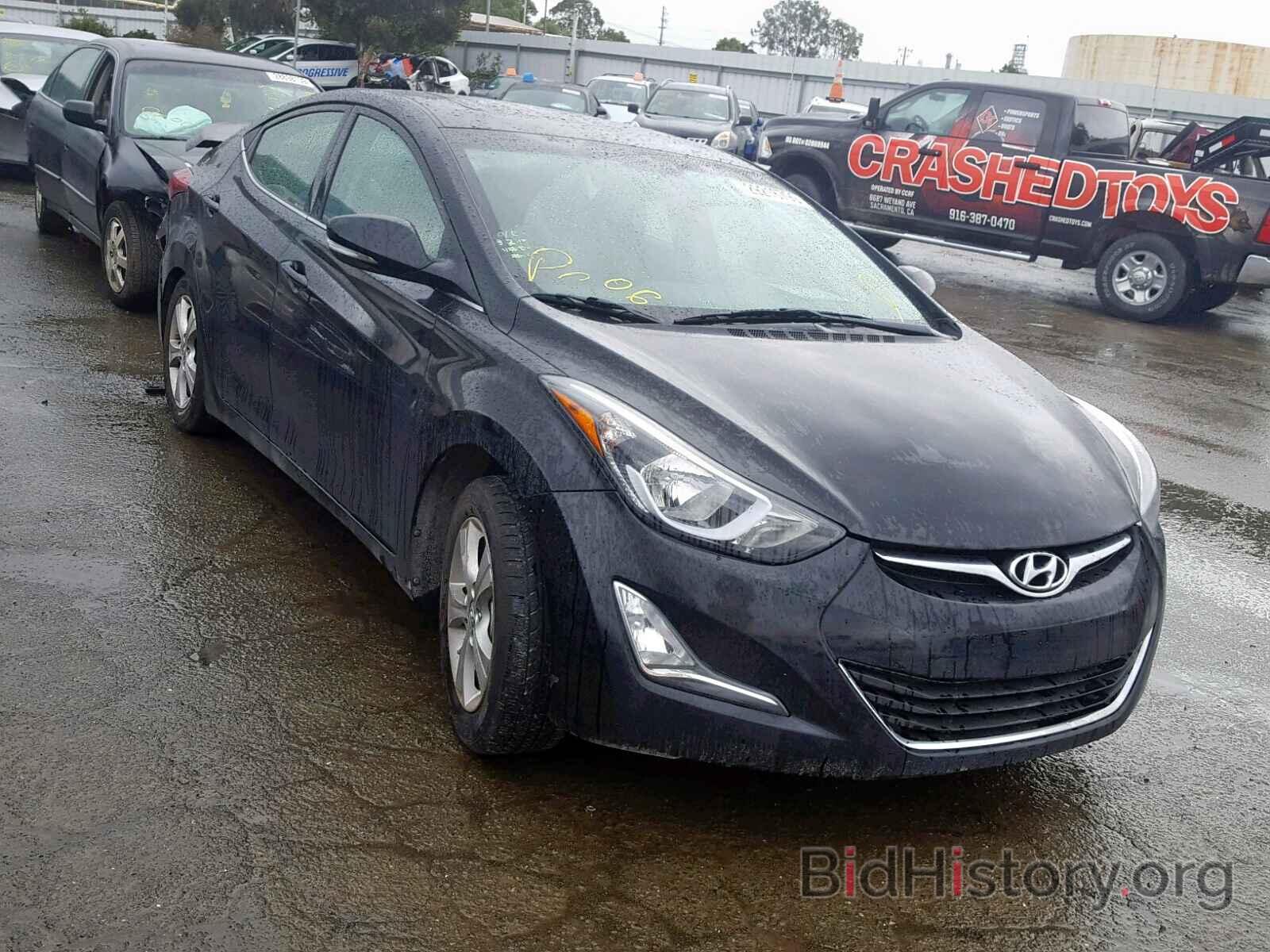 Photo 5NPDH4AEXGH738493 - HYUNDAI ELANTRA 2016