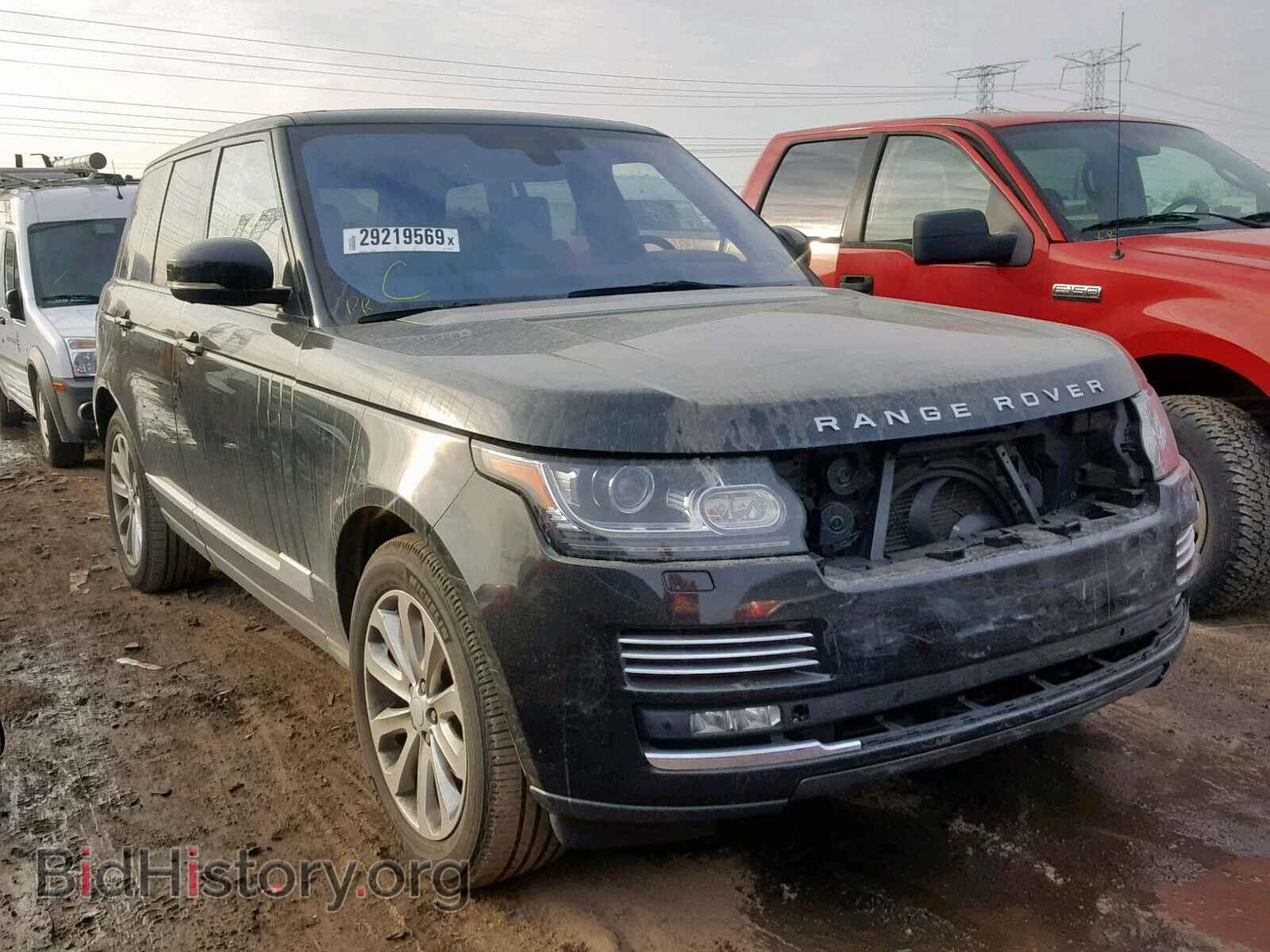 Фотография  - LAND ROVER RANGE ROVE 2015