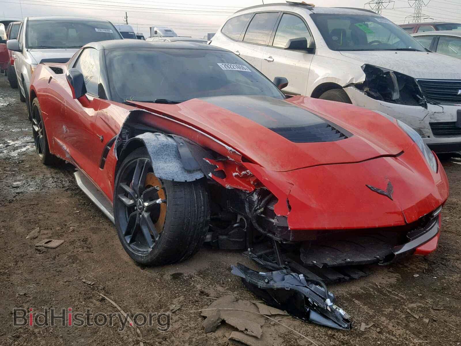 Photo 1G1YM2D76E5110175 - CHEVROLET CORVETTE 2014