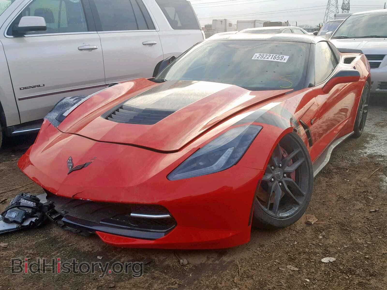 2014 CHEVROLET CORVETTE - VIN: 1G1YM2D76E5110175 - Фото 2