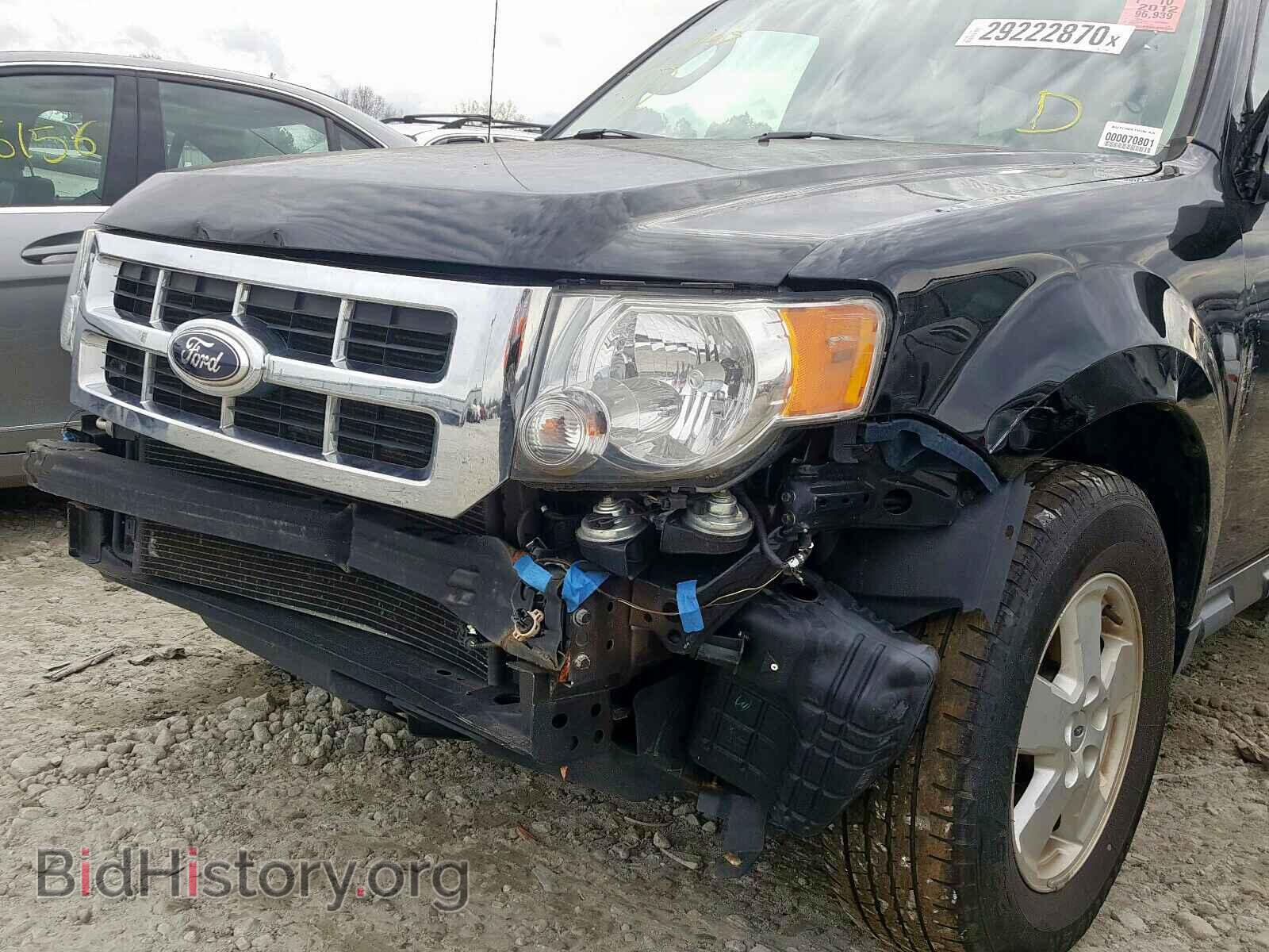 2012 FORD ESCAPE - VIN: 1FMCU0D71CKC75504 - Фото 9