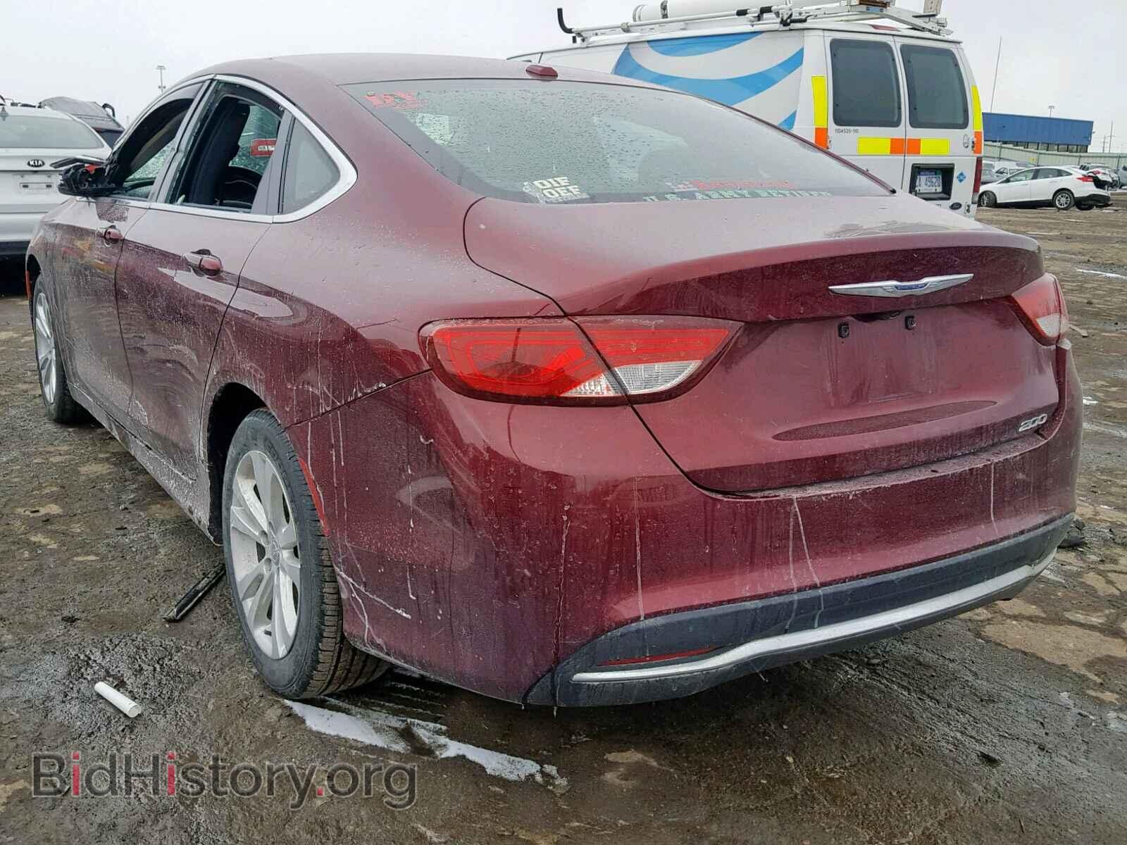 2016 CHRYSLER 200 - VIN: 1C3CCCAB0GN116631 - Фото 3