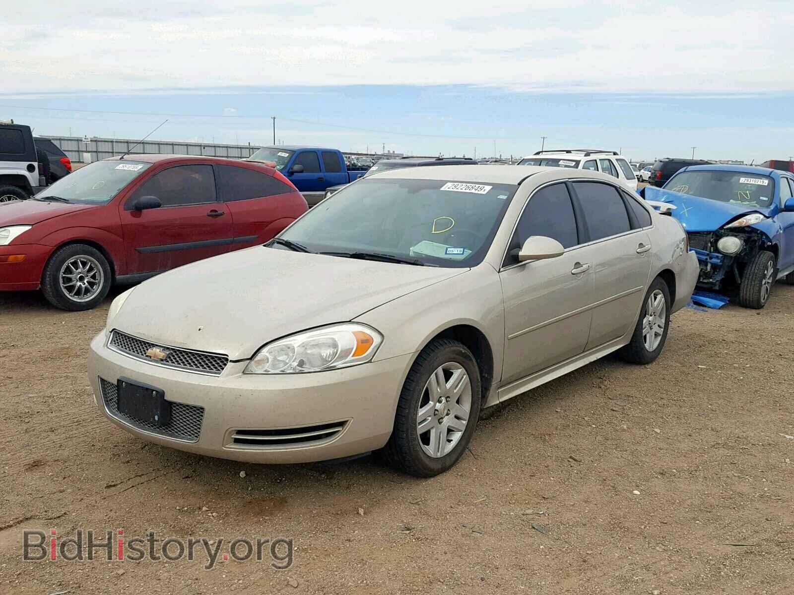 2012 CHEVROLET IMPALA - VIN: 2G1WB5E31C1113302 - Фото 2