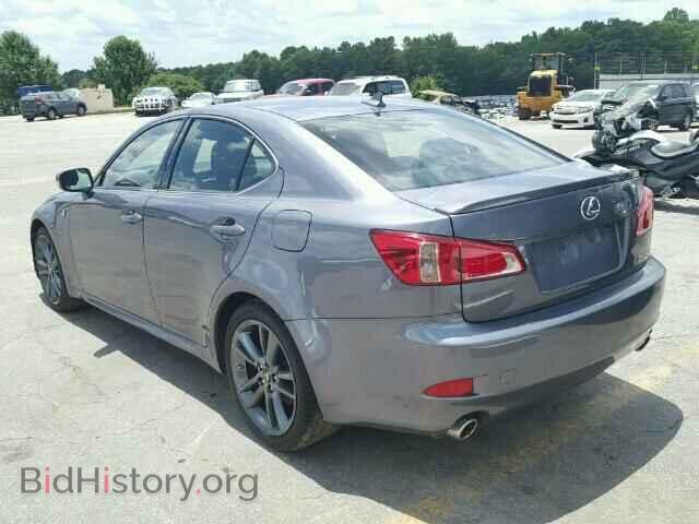 2012 LEXUS IS250 - VIN: JTHBF5C29C5165830 - Фото 3