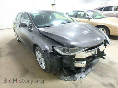 2015 Chrysler 200 200 Limite, gray — VIN 1C3CCCABXFN591363, Copart