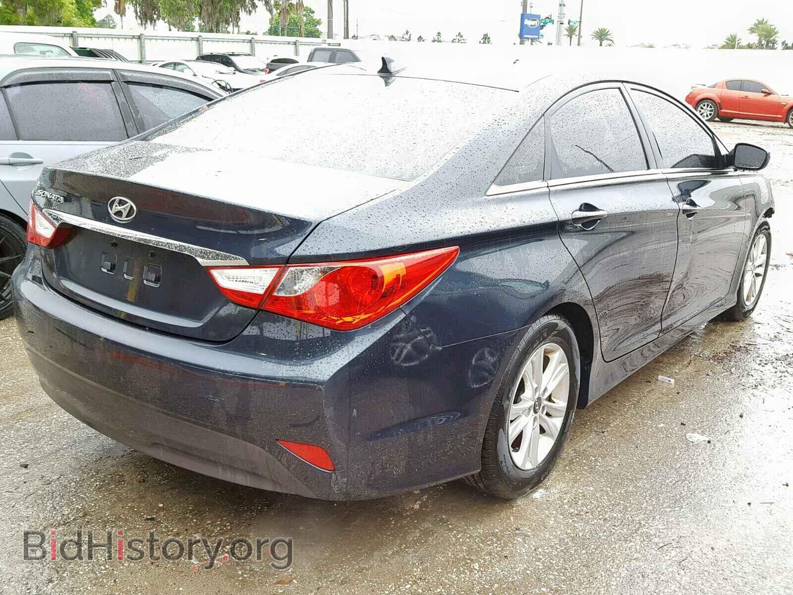 2014 HYUNDAI SONATA - VIN: 5NPEB4AC3EH876071 - Фото 4