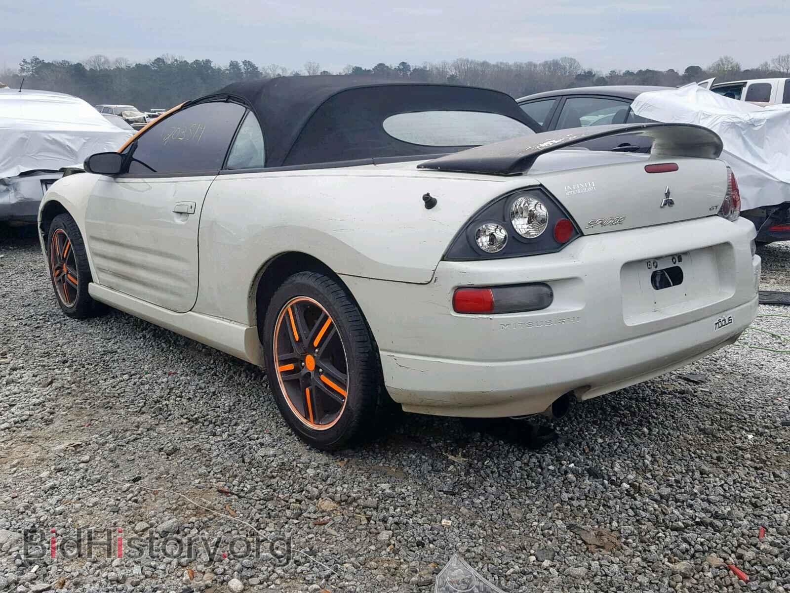 2003 MITSUBISHI ECLIPSE - VIN: 4A3AE55H73E101767 - Фото 3