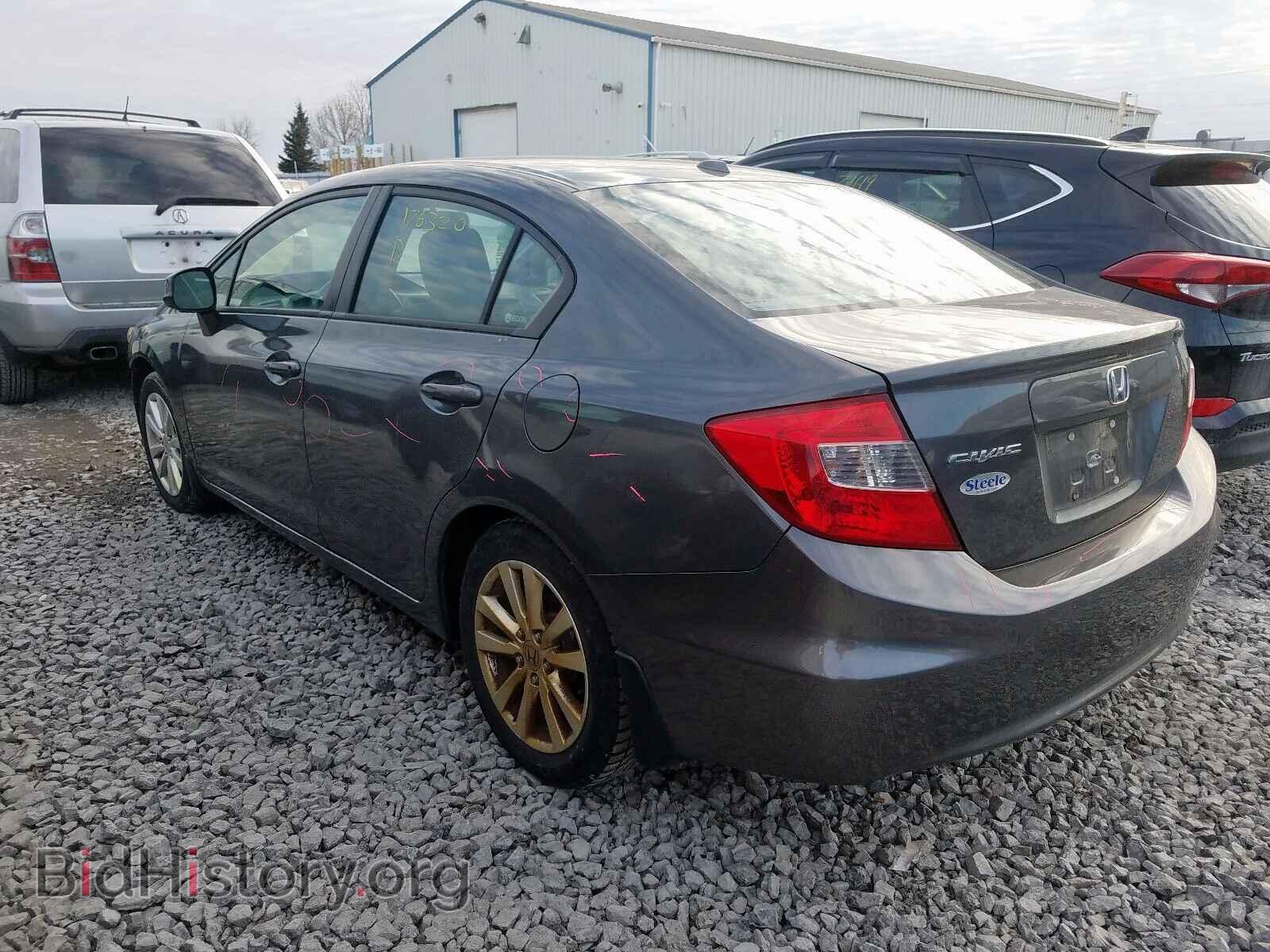 2012 HONDA CIVIC - VIN: 2HGFB2F90CH006663 - Фото 3