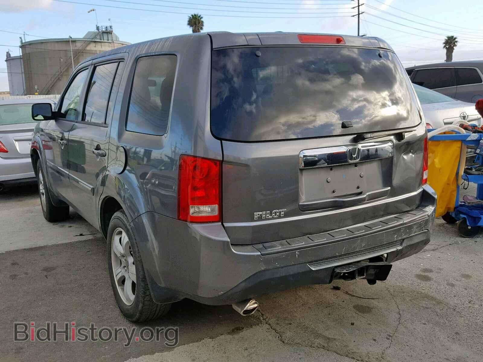 2012 HONDA PILOT EXL - VIN: 5FNYF3H5XCB036741 - Фото 3