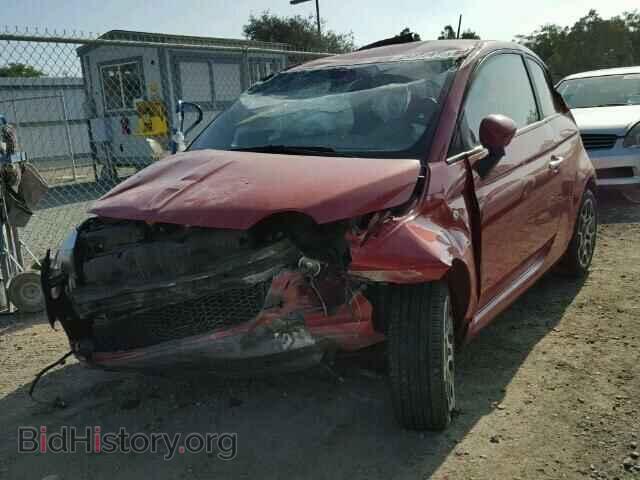 2012 FIAT 500 - VIN: 3C3CFFBR4CT188933 - Фото 2
